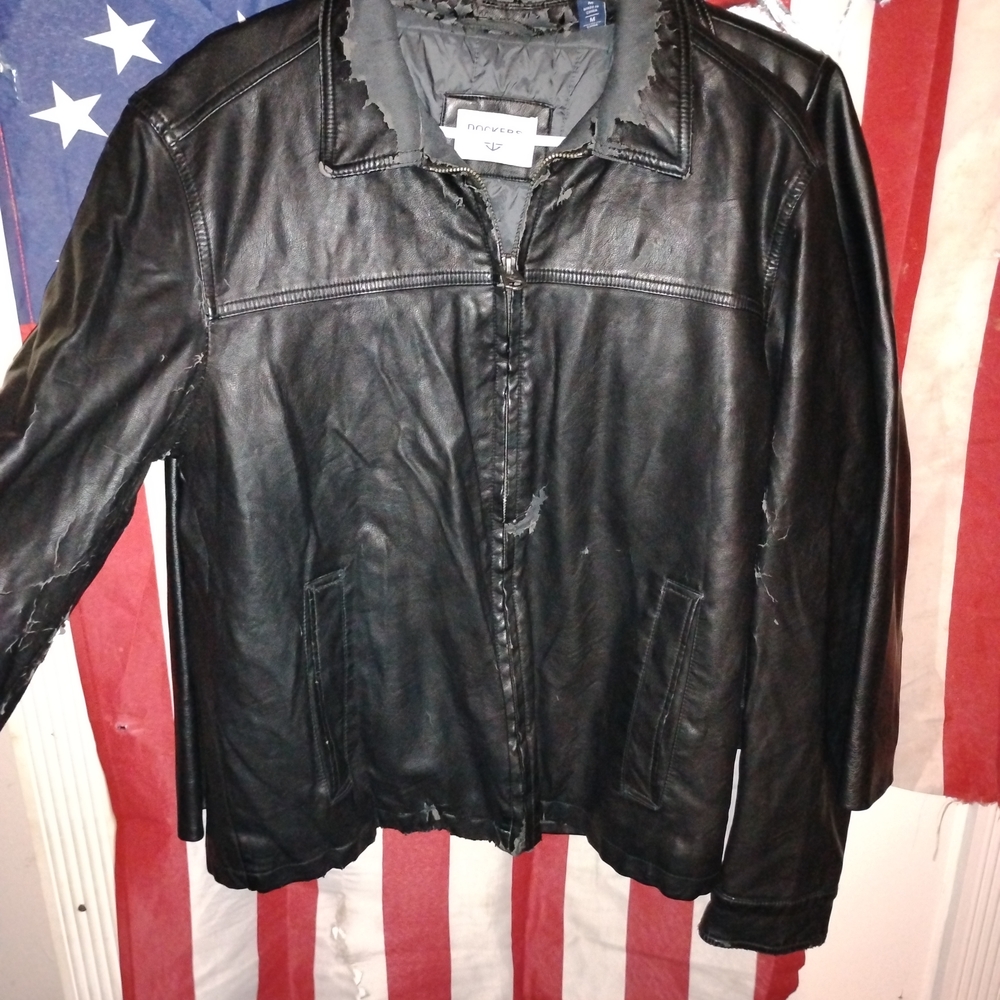 Dockers Charcoal Quilted Jacket